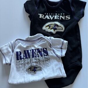NFL Ravens onesie bundle